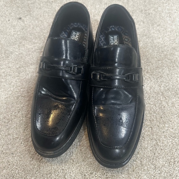 Madison Avenue Other - Aldo Men's Classic Black Slip-On Loafers